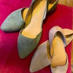 Never worn, flat shoe